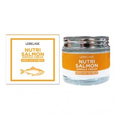 Питательный крем с маслом лосося Lebelage Nutri Salmon Ampoule Cream